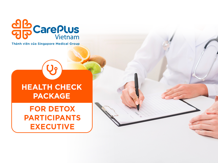 Health check-up for detox participants - Executive package