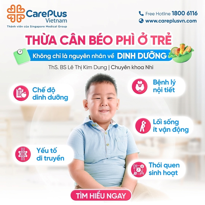 THỪA CÂN BÉO PHÌ, KHÔNG CHỈ LÀ NGUYÊN NHÂN VỀ VẤN ĐỀ DINH DƯỠNG