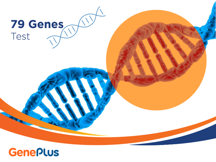 GenePlus 79 Genes Hereditary Cancer Screening Package for Male & Female 