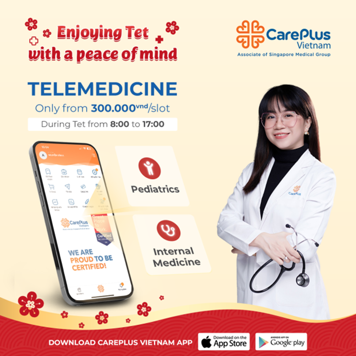 TELEMEDICINE DURING TET: ENJOYING TET WITH A PEACE OF MIND 