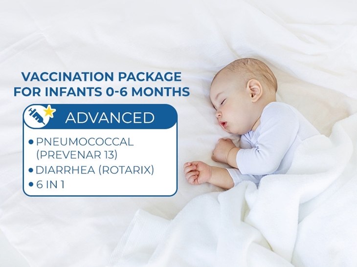 Advanced Vaccination Package (Prevenar - Rotarix - 6in1)