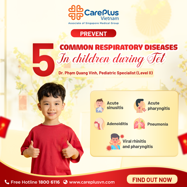 PREVENT RESPIRATORY ILLNESSES IN CHILDREN DURING TET