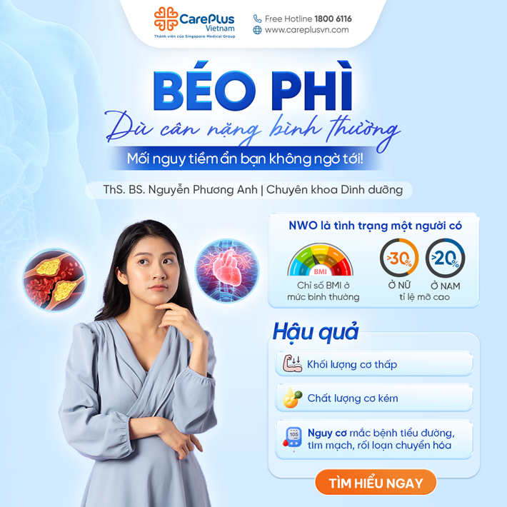 BÉO PHÌ DÙ CÂN NẶNG BÌNH THƯỜNG - MỐI NGUY TIỀM ẨN MÀ BẠN KHÔNG NGỜ TỚI 