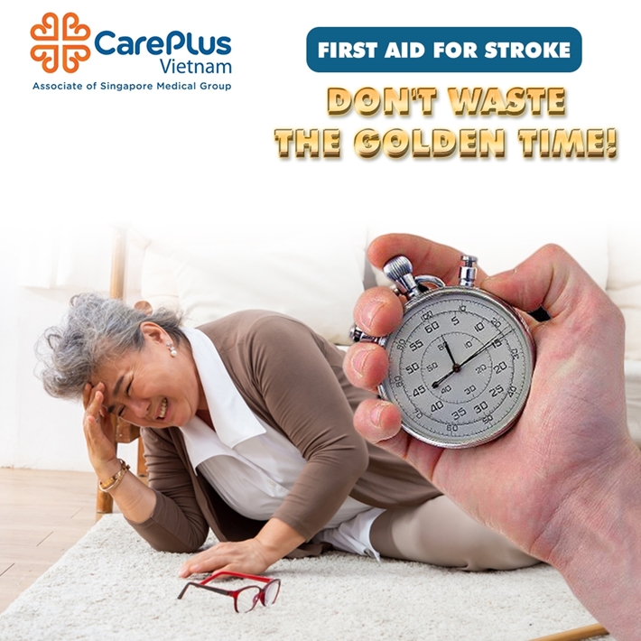 First aid for stroke - Don't waste golden time!