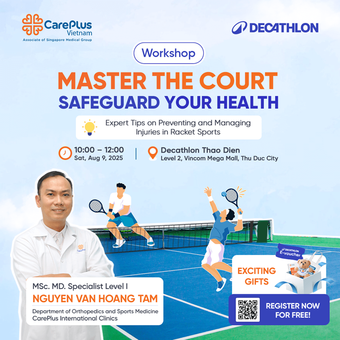 🏸 WORKSHOP: MASTER THE COURT - SAFEGUARD YOUR HEALTH | Expert Tips on Preventing and Managing Injuries in Racket Sports 