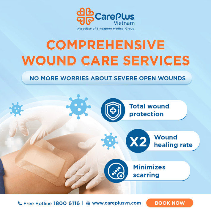 COMPREHENSIVE WOUND CARE SERVICES AT CAREPLUS - NO MORE WORRIES ABOUT SEVERE OPEN WOUNDS 