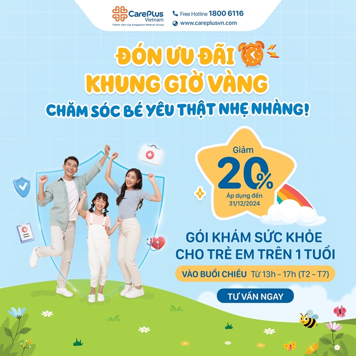 ĐÓN ƯU ĐÃI GIỜ VÀNG - CHĂM SÓC BÉ YÊU THẬT NHẸ NHÀNG!