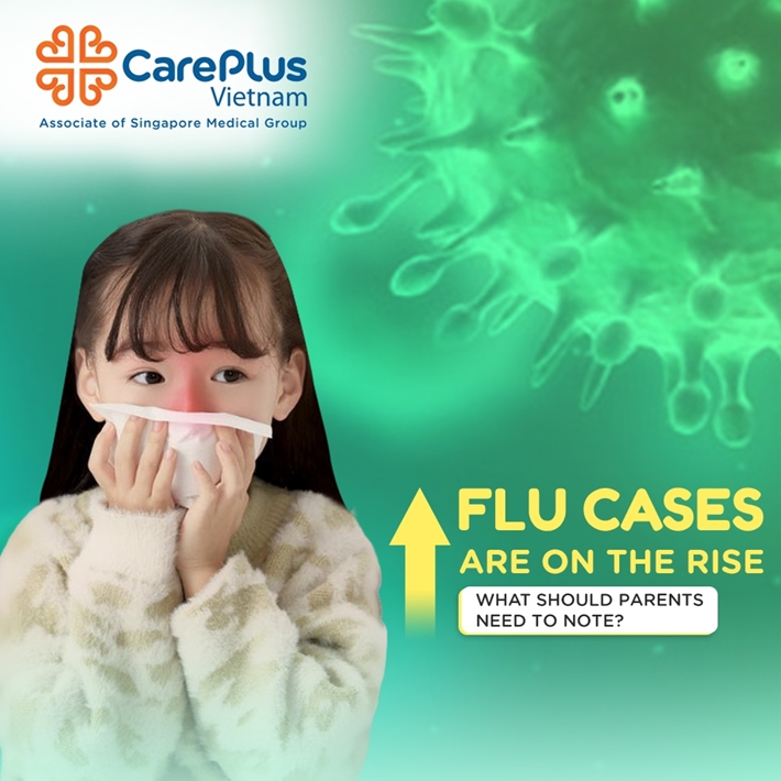 How should we deal with rising flu cases?
