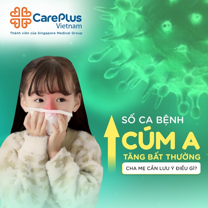 Số ca bệnh Cúm A tăng bất thường. Cha mẹ cần lưu ý điều gì? 