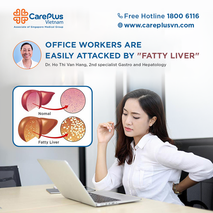 OFFICE WORKERS ARE EASILY ATTACKED BY "FATTY LIVER" 