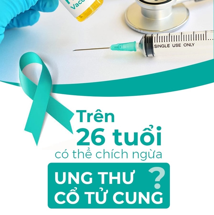 Can I get the cervical cancer vaccine over 26 years old?