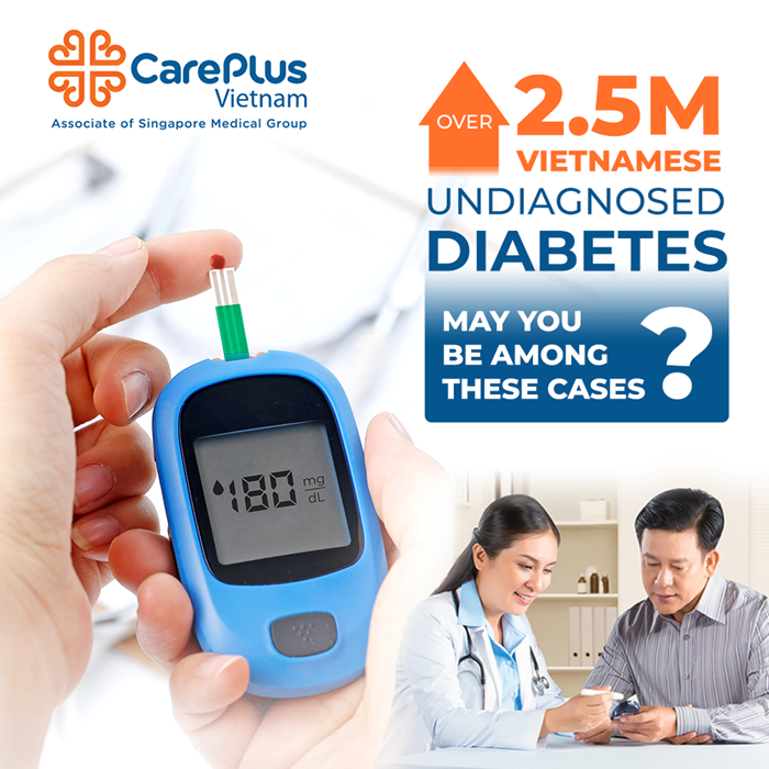 Over 2.5M Vietnamese undiagnosed diabetes: May you be among these cases?