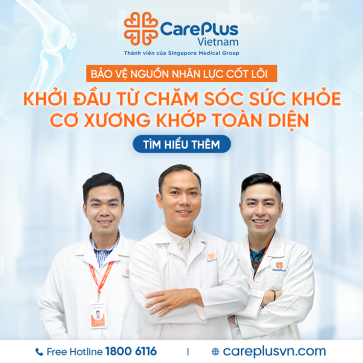 BẢO VỆ NGUỒN NHÂN LỰC CỐT LÕI KHỞI ĐẦU TỪ CHĂM SÓC SỨC KHỎE CƠ XƯƠNG KHỚP TOÀN DIỆN