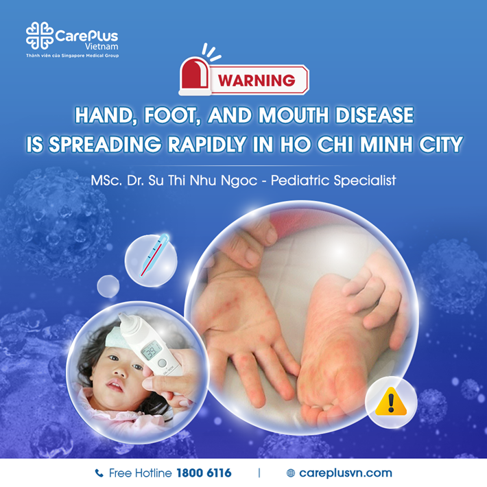 WARNING: HAND, FOOT, AND MOUTH DISEASE IS SPREADING RAPIDLY IN HO CHI MINH CITY
