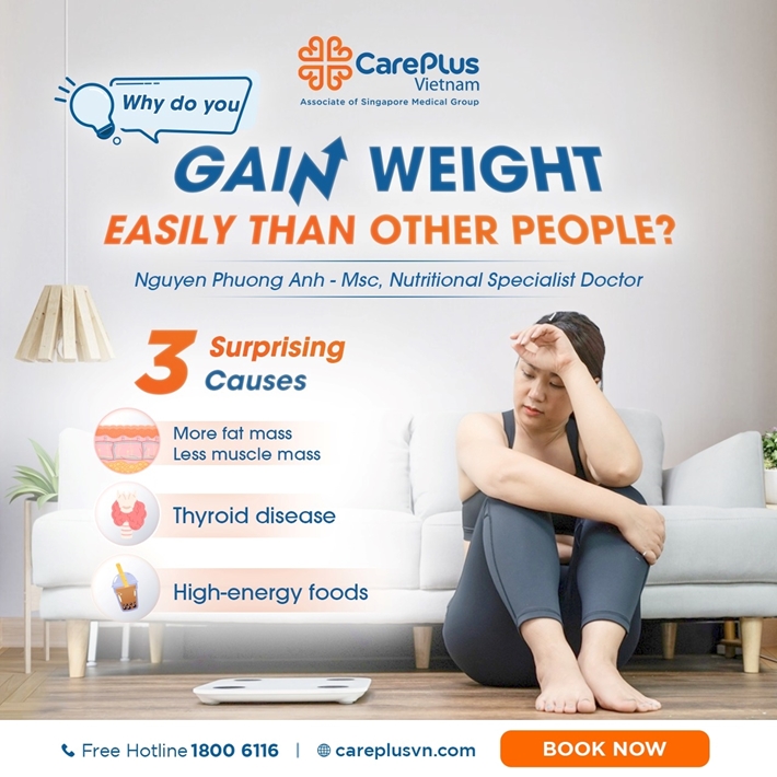 WHY DO YOU GAIN WEIGHT EASILY THAN OTHER PEOPLE? 