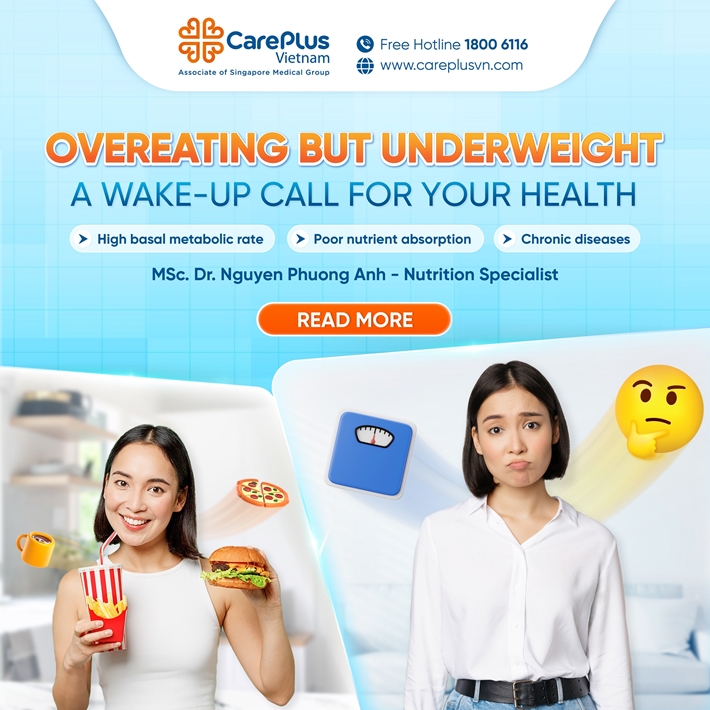 OVEREATING BUT UNDERWEIGHT A WAKE-UP CALL FOR YOUR HEALTH 