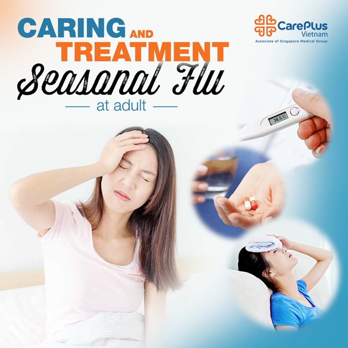 Caring and treatment seasonal flu 