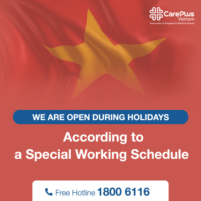 Special Working Schedule during Holidays 