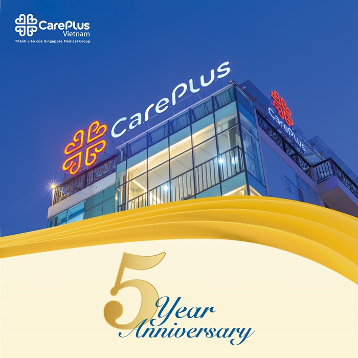 Mừng sinh nhật CarePlus 5 tuổi - GIẢM 20% TẤT CẢ GÓI KHÁM