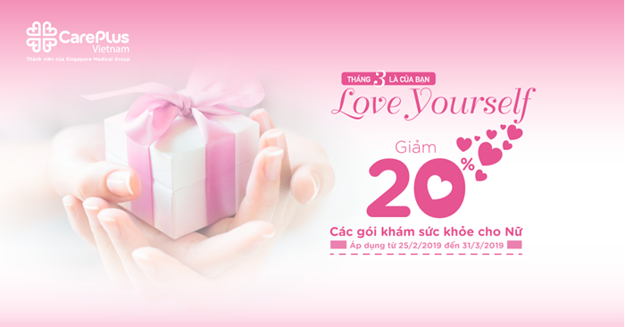 20% discount on health packages for Women
