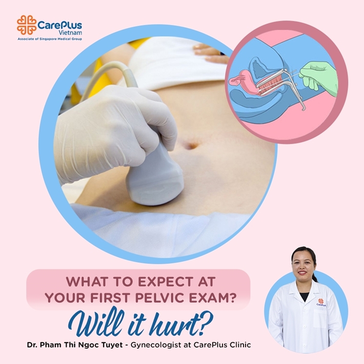 Will it hurt at the first pelvic exam?