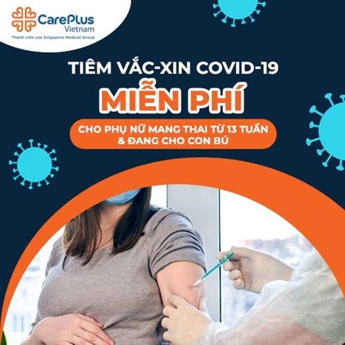 Miễn phí tiêm vắc-xin Covid-19 cho phụ nữ mang thai và cho con bú 