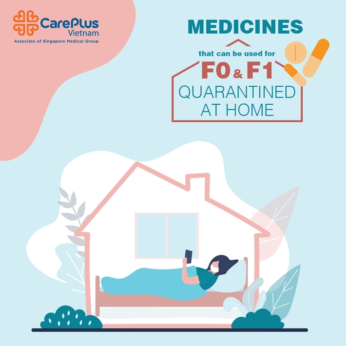Medicine that can be used for F0, F1 quarantined at home