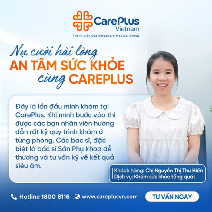 💞 NỤ CƯỜI HÀI LÒNG - AN TÂM SỨC KHỎE CÙNG CAREPLUS 