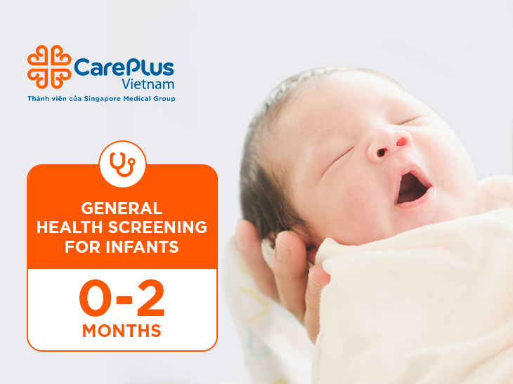 General health screening for infants 0-2 months