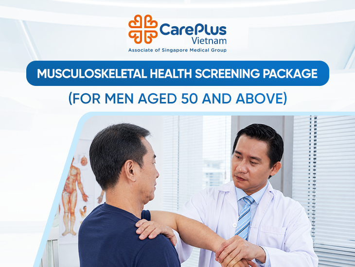 MUSCULOSKELETAL HEALTH SCREENING PACKAGE (FOR MEN AGED 50 AND ABOVE) 