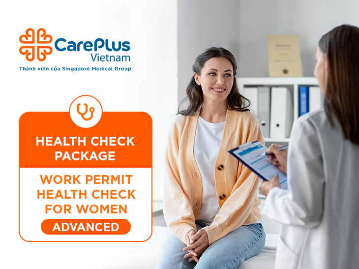 Work permit health check for Women - Advanced
