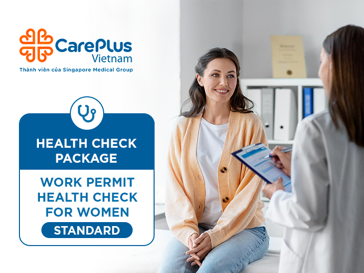 Work permit health check for Women - Standard