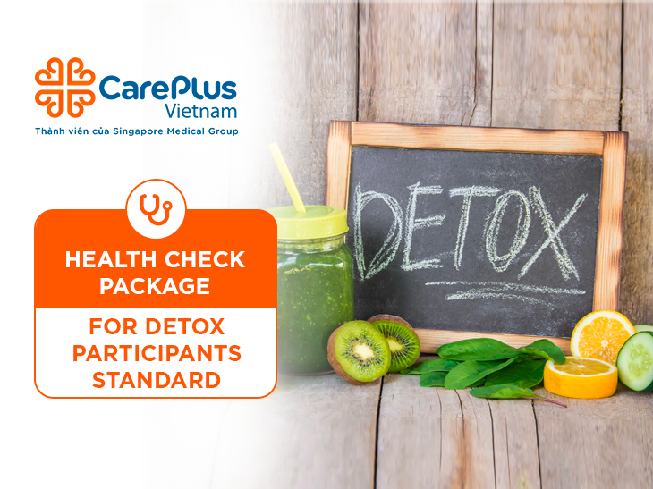Health check-up for detox participants - Standard package