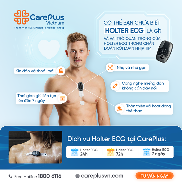 THIẾT BỊ HOLTER ECG BITTIUM FAROS™ CÔNG NGHỆ THEO DÕI NHỊP TIM HIỆN ĐẠI TẠI CAREPLUS