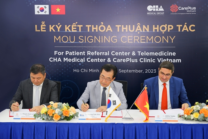 CarePlus Vietnam cooperates with CHA Medical Group from South Korea