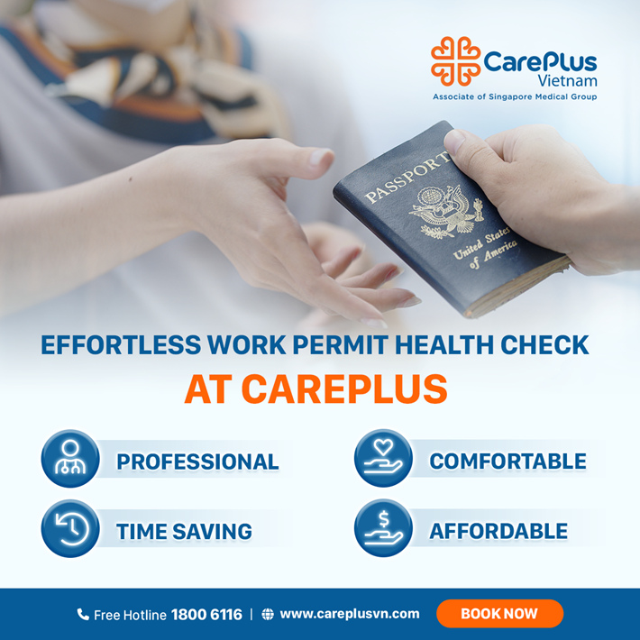 EFFORTLESS WORK PERMIT HEALTH CHECK AT CAREPLUS 