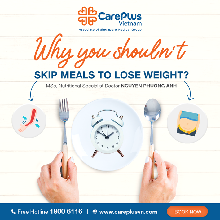 WHY YOU SHOULDN'T SKIP MEALS TO LOSE WEIGHT? 