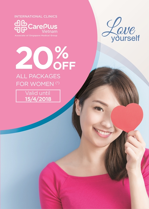 20% OFF On All Packages For Women