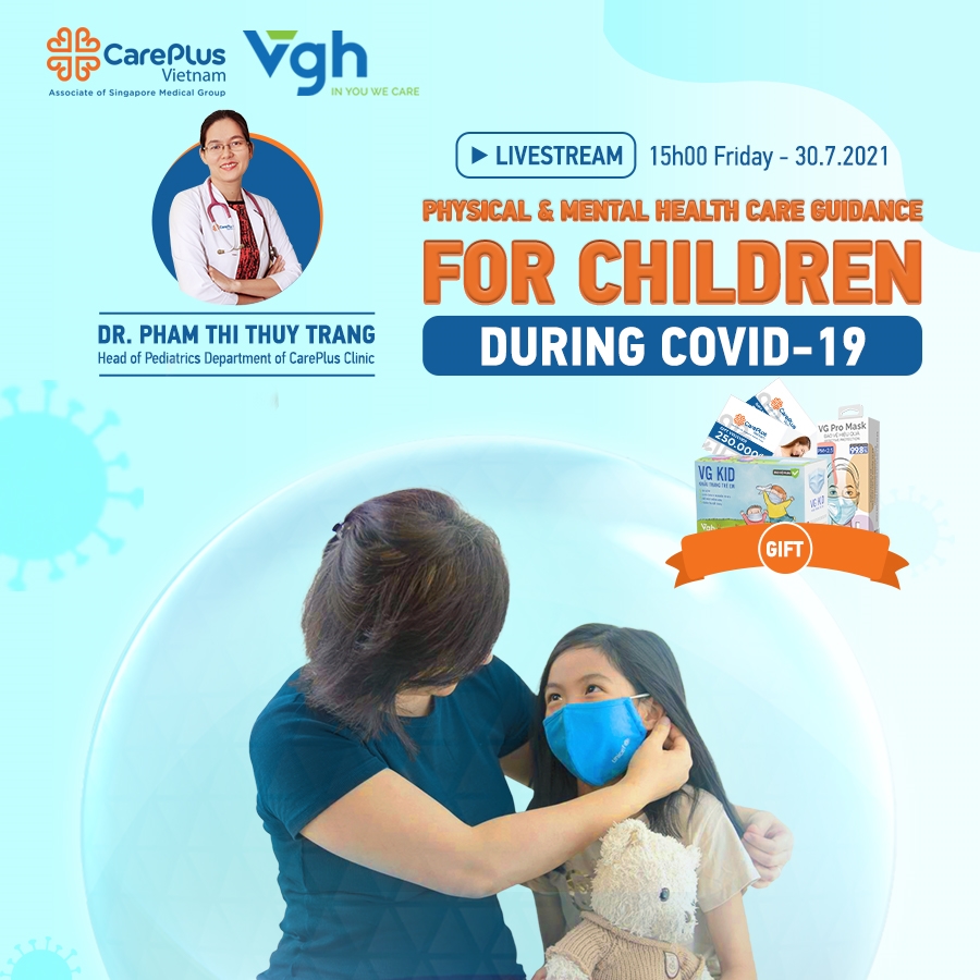 Livestream Physical & Mental Health Care Guidance For Children During Covid-19
