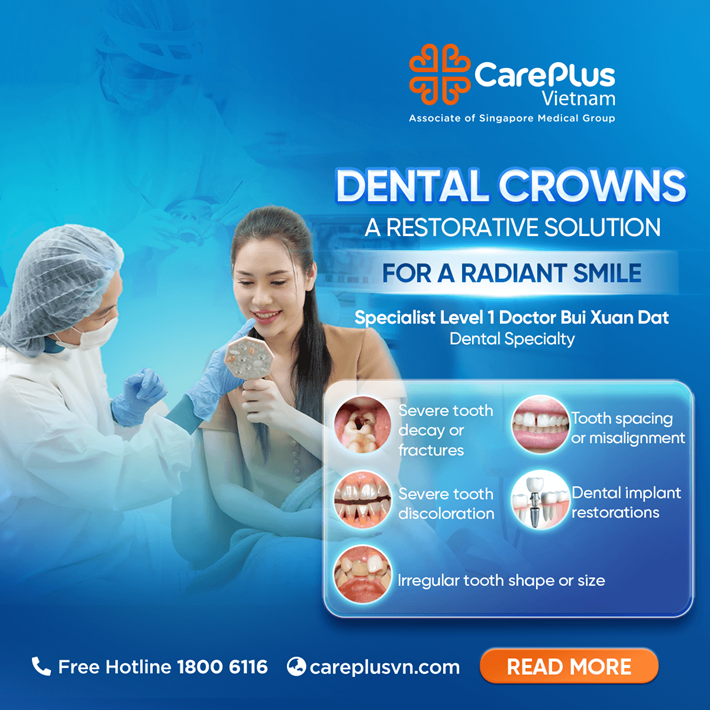 DENTAL CROWNS - A RESTORATIVE SOLUTION FOR A RADIANT SMILE 