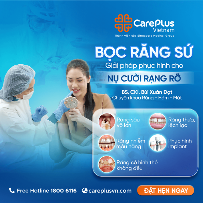 BỌC RĂNG SỨ - GIẢI PHÁP PHỤC HÌNH CHO NỤ CƯỜI RẠNG RỠ 