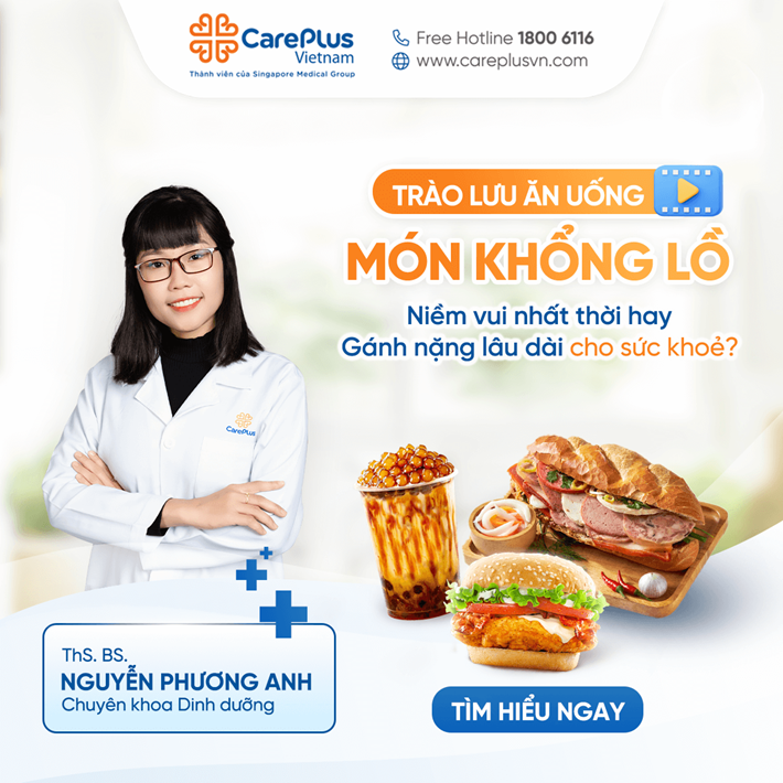 TRÀO LƯU ĂN UỐNG MÓN "KHỔNG LỒ" - NIỀM VUI NHẤT THỜI HAY GÁNH NẶNG LÂU DÀI CHO SỨC KHỎE? 