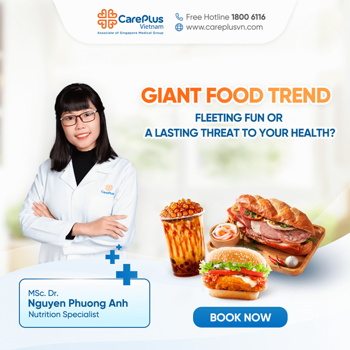 GIANT FOOD TREND - FLEETING FUN OR A LASTING THREAT TO YOUR HEALTH? 