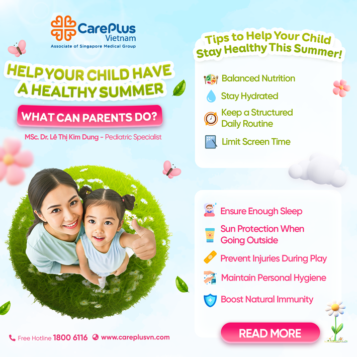 WHAT SHOULD PARENTS DO TO KEEP THEIR CHILDREN HEALTHY DURING SUMMER? 