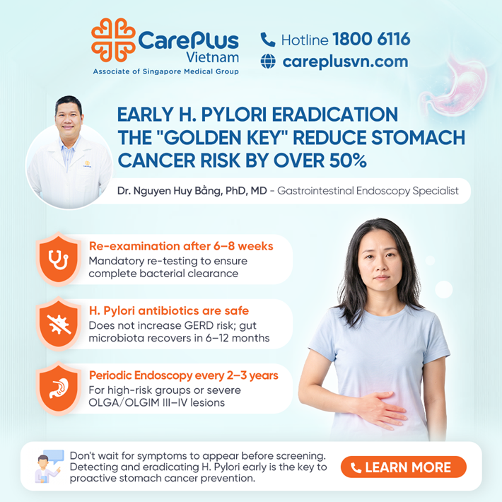 EARLY H. PYLORI ERADICATION: THE "GOLDEN KEY" TO REDUCING STOMACH CANCER RISK BY OVER 50%