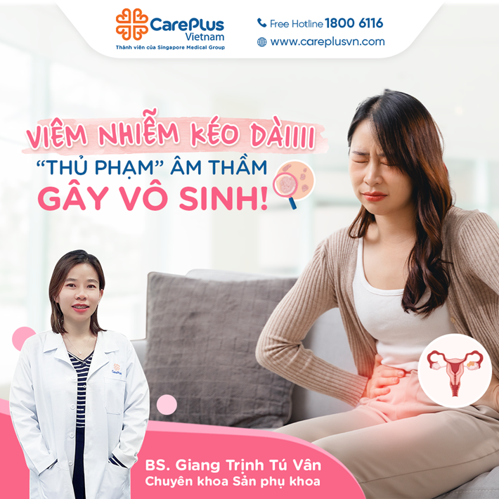 🔴 VIÊM NHIỄM PHỤ KHOA KÉO DÀI - CHÍNH LÀ “THỦ PHẠM” ÂM THẦM GÂY VÔ SINH! 