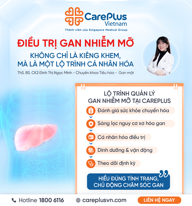 ĐIỀU TRỊ GAN NHIỄM MỠ MỚI: KHÔNG CHỈ LÀ KIÊNG KHEM, MÀ LÀ MỘT LỘ TRÌNH CÁ THỂ HÓA 
