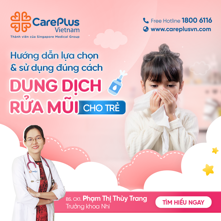 RỬA MŨI ĐÚNG CÁCH – BƯỚC QUAN TRỌNG GIÚP BẢO VỆ CHO ĐƯỜNG HÔ HẤP CỦA TRẺ! 