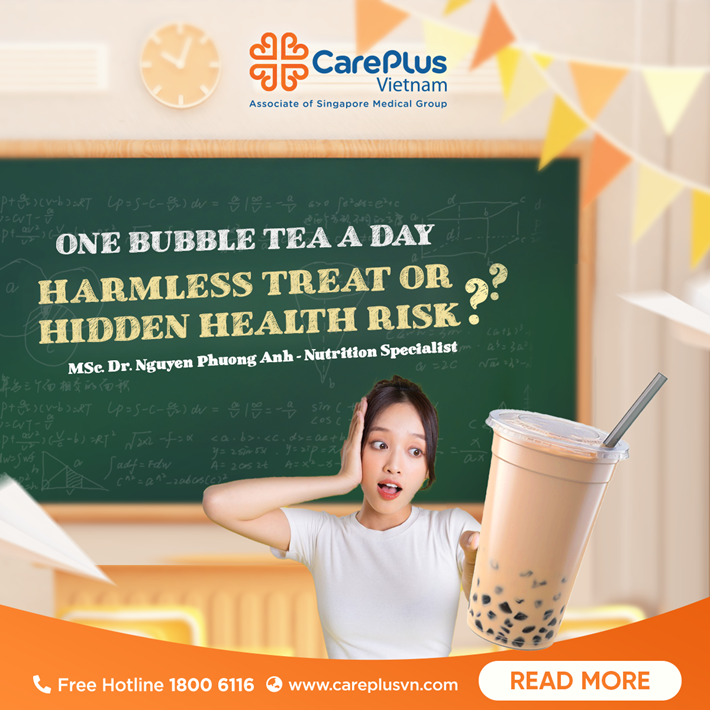 ONE BUBBLE TEA A DAY - HARMLESS TREAT OR HIDDEN HEALTH RISK?  