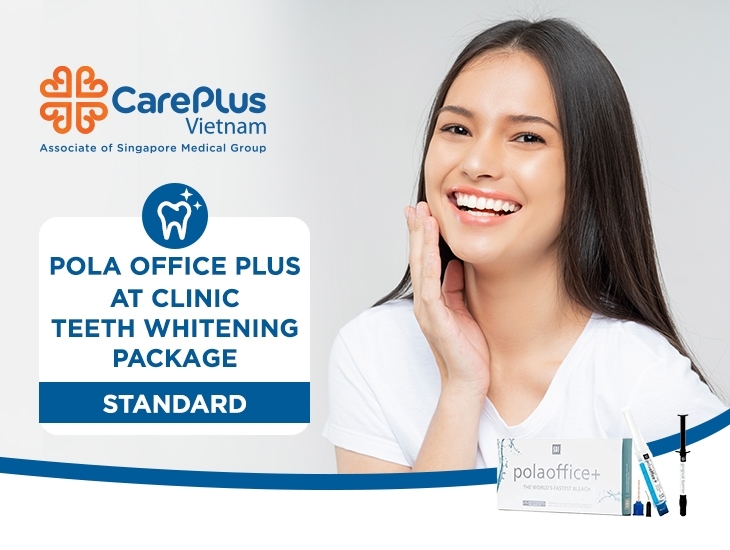 POLA OFFICE PLUS AT CLINIC TEETH WHITENING PACKAGE (STANDARD) 